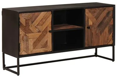Immagine prodotto di Mobile contenitore, dimensioni 105 x 30 x 55 cm. Realizzato in legno massello e legno ingegnerizzato