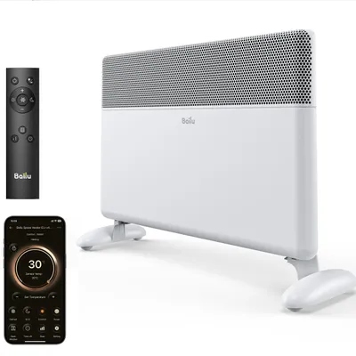 Produktbild von Elektrischer Konvektor – 1500 W – Freistehend oder zur Wandmontage – Mit WLAN und Thermostat