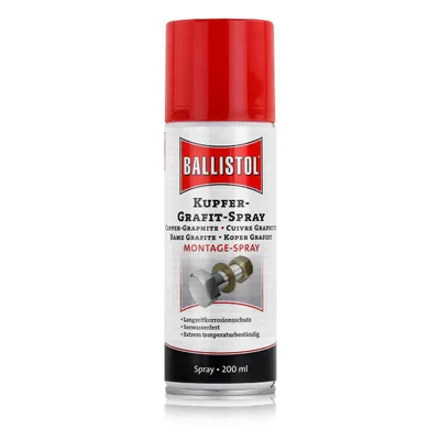 Immagine prodotto di Ballistol Copper Graphite Spray 200ml - Resistente all'acqua di mare e senza silicone (confezione da 1)