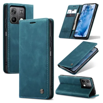 Produktbild von Caseme Handyhülle für Xiaomi Redmi Note 13 Pro 5G / Poco X6 5G Dunkles Zyanblau