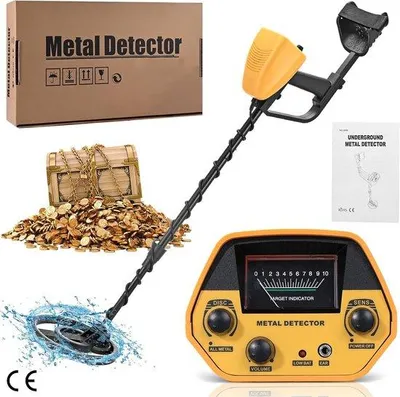 Immagine prodotto di Metal detector impermeabile da 7,5 pollici con display