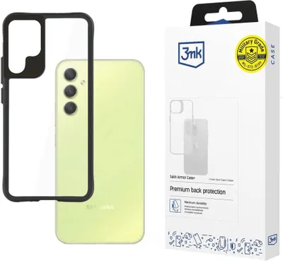Produktbild von 3mk Schutzhülle Armor Case+ Cover für Samsung Galaxy A34 5G transparent  Backcover