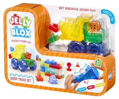 Produktbild von Goliath Jelly Blox Dump Truck Set, Bausatz, 2 Jahr(e), 30 Stück(e)