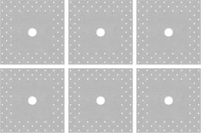 Produktbild von Isolbau Perforierte Wandmanschette P3 Grau - 6 Stück 120 mm Dichtband - Wasserdichte Manschette für Sanitär, Dusche, Bad, Fliesen, Abdichtung Dichtmanschette für Innen- & Außenbereich