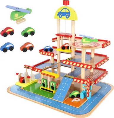 Image de Parking en bois avec ascenseur