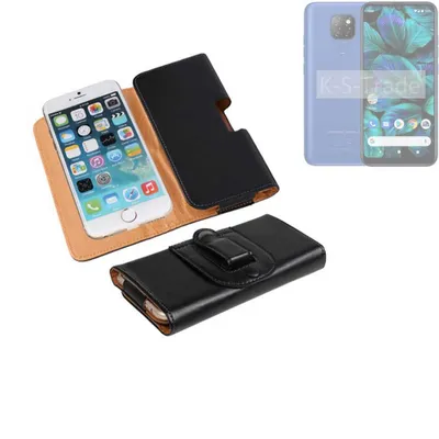 Produktbild von K-S-Trade Schützhülle Handyhülle kompatibel mit General Mobile GM 20 Holster Gürtel Tasche Schutzhülle Handy-Tasche Smartphone Case Seitentasche