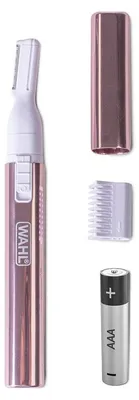 Obrázok produktu pre Wahl Precision Eyebrow Shaper, Obočie, Tvár, Ružové zlato, Batérie, AAA, Alkalický, 71 g