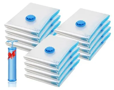 Obrázek produktu pro Gordon G519 Vakuový pytel sada 12 ks, 110 x 110 cm + pumpička