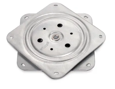 Image de Base pivotante 4 -  100kg -  Acier -  zingué
