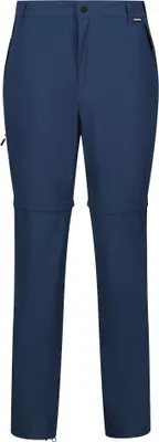 Image de Regatta - Pantalon "Travel Light" pour hommes RG11371 (30R) (Bleu jean foncé)
