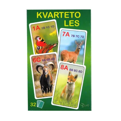 Produktbild von Das Quartett-Kartenspiel – Der Wald