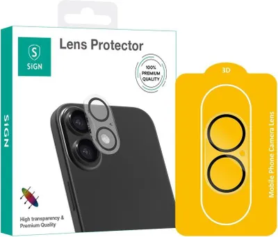 Obrázek produktu pro Ochranný kryt SiGN z tvrzeného skla pro iPhone 17