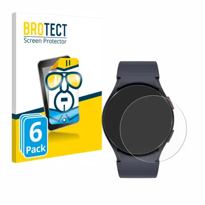 Produktbild von 6x Für Samsung Galaxy Watch 6 (40 mm) Schutzfolie BROTECT Displayschutz Display Schutz Folie Klar Transparent