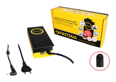 Image de Adaptateur 19V 3x1,1mm 90W/4,74A+sortie USB
