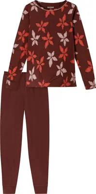 Produktbild von Schiesser Damen-Schlafanzug rubin 46