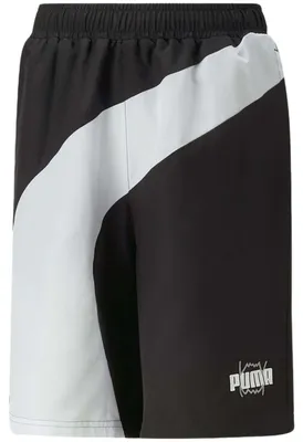 Produktbild von Puma Basketball Clyde Kurze Hose Schwarz 11-12 Years Junge Schwarz 11-12 Years