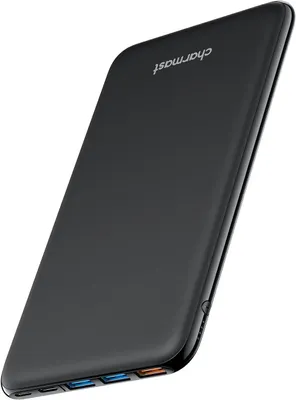 Produktbild von Charmast 26800mAh Powerbank Externer Akku Typ C Micro USB Akku Tragbares Slim La