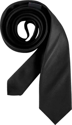 Produktbild von Greiff Corporate Wear Herren Krawatte Slimline 6cm ® Schwarz