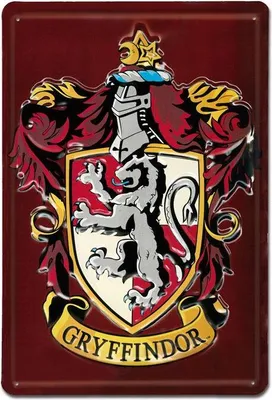 Produktbild von Logoshirt Harry Potter 3D Blechschild Gryffindor 20 x 30 cm LGS-6931642000