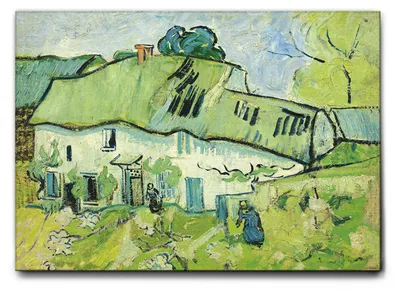 Immagine prodotto di Vincent Van Gogh - Fattoria - 140L x 100l cm - Quadro Tela Canvas Telaio Standard