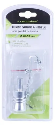 Produktbild von Turbo-Sound-Pfeife (Simulator) für Auspuff 44–55 mm — Carmotion