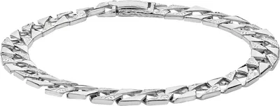 Produktbild von Funkelndes Feuer Edles 925 Sterling Silber Herren/Damen - Armband - 7mm; TRS24767