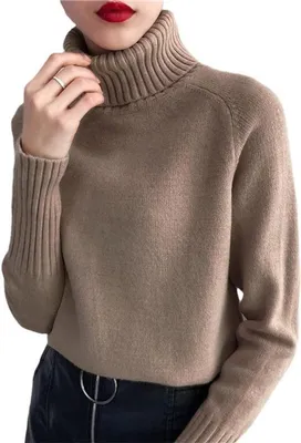 Rollkragenpullover aus 100% Polyester, Hauptbild