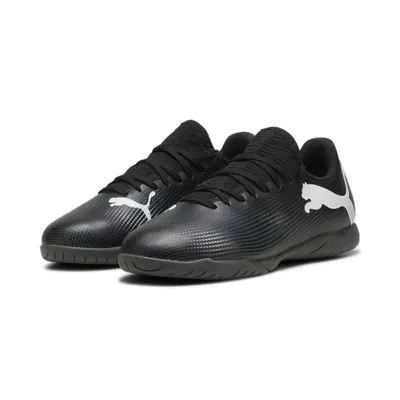 Zdjęcie produktu dla Puma Future 7 Play IT buty piłkarskie młodzieżowe dzieci czarny biały rozmiar 29