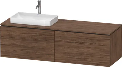 Produktbild von DURAVIT LC4871L21210000 Konsolen-WTU wandh L-Cube 550x1600x48