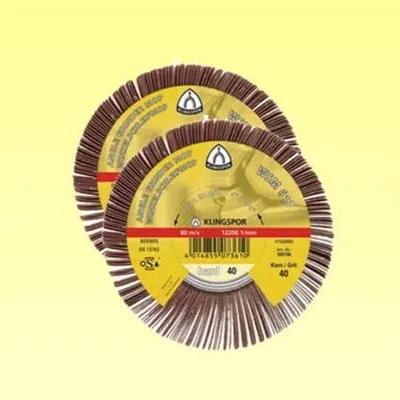 Produktbild von KLINGSPOR FÄCHERSCHEIBE 125mm WSM617 gr. 60