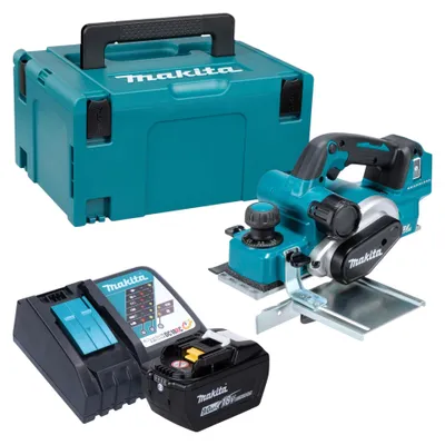 Zdjęcie produktu dla Makita DKP 181 Z strug akumulatorowy 18 V 82 mm bezszczotkowy solo - bez akumulatora, bez ładowarki