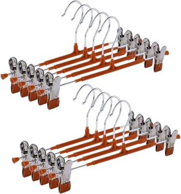 Produktbild von Kleiderbügel, 30 cm - Metall - 10 Stück - Platzsparend