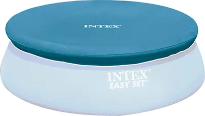 Produktbild von INTEX 28020 - Abdeckplane für Easy Set Pools Ø 244cm, Überhang 30cm
