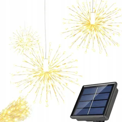 Produktbild von Verk 12405 Solar-LED-Gartenbeleuchtung, 8 Modi, Solarpanel, Dämmerungssensor