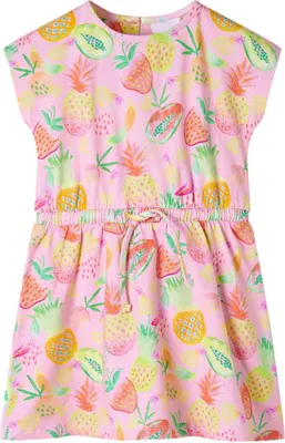 Image de vidaXL Robe rose pâle pour enfants 116