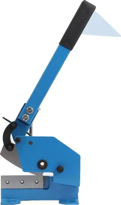 Productafbeelding van Handmatige metalen plaatensnijder, koolstofstaal, 13 mm snijdikte, 6 mm snijdikte, ontwerp met lange hendel, verstelbare klem