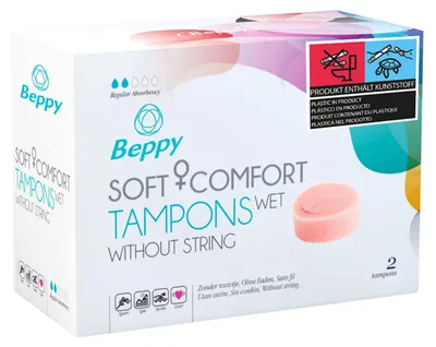 Produktbild von Beppy - Soft Comfort Tampons Wet 2Units