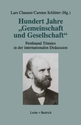 Image de Hundert Jahre "Gemeinschaft und Gesellschaft"