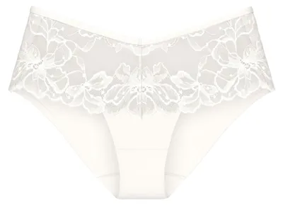 Produktbild von Triumph Damen Maxislip Florale Wild Gardenia ecruwhite - Größe 40