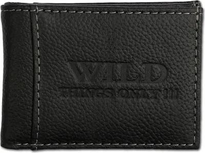 Obrázek produktu pro Wild Things Only Kožená peněženka RFID černá 9,5x1,5x6,5cm OPJ800S