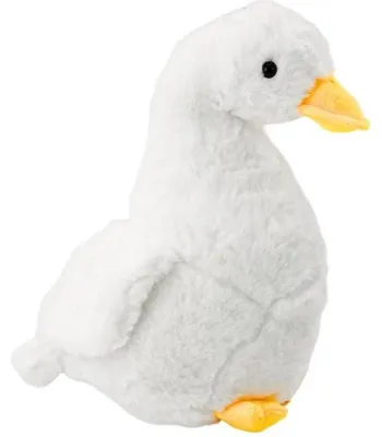 Zdjęcie produktu dla Pluszowa Gęś Maskotka Biała Przytulanka Pluszak Kaczka 40 cm