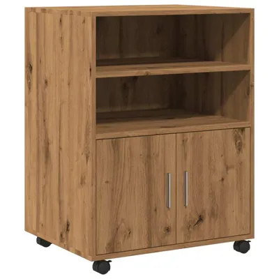 Produktbild von Rollschrank Artisan-Eiche 60x48x81 cm Holzwerkstoff