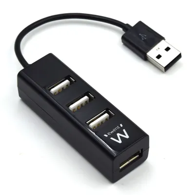 Imagen del producto de Ewent EW1123 MINI-HUB USB 4 Puertos