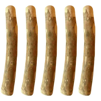 Immagine prodotto di Boris & Lotje Bastoncino da masticare in legno d'ulivo per cani, snack per cani 100% naturale, taglia XL, 25-32 cm - 5 pezzi