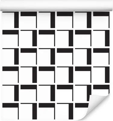 Produktbild von 10m VLIES TAPETE Rolle 3D Effekt Geometrie Quadrate Linien Illusion XXL