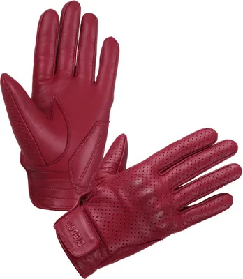 Image de Modeka Hot Classic gants de moto perforés, rouge, 12