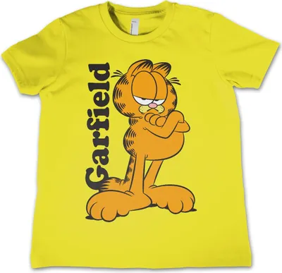 Produktbild von Garfield Kids T-Shirt - 12Years-XL - Yellow