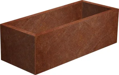 Produktbild von CORGARDEN Line Gartenblumentopf 40 x 120 x 30 cm, Cortenstahl CORGARDEN 1006