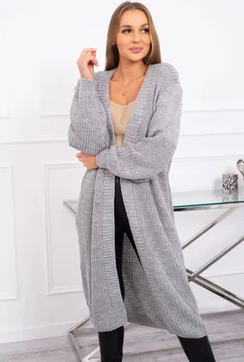 Produktbild von Kesi Strickjacke für Frauen Gwywel dunkelgrau Universal