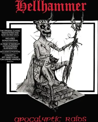 Obrázek produktu pro Hellhammer: Apocalyptic Raids (remastered) (Red Vinyl)